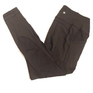 Lululemon All-the-right-places black leggings